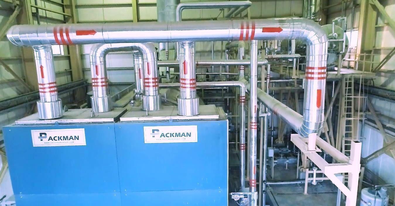 Packman equipment from the company reference collection